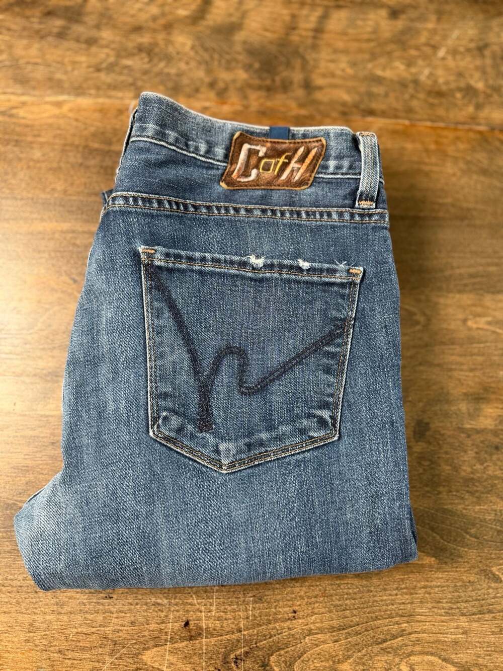 Men’s Citizens of Humanity Jagger Bootcut Men's Blue Denim Jeans Size 32